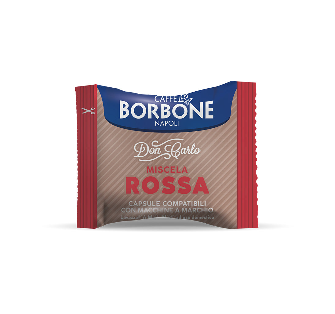 caff-borbone-don-carlo-miscela-rossa-capsule-compatibili-lavazza-a-modo-mio image 2