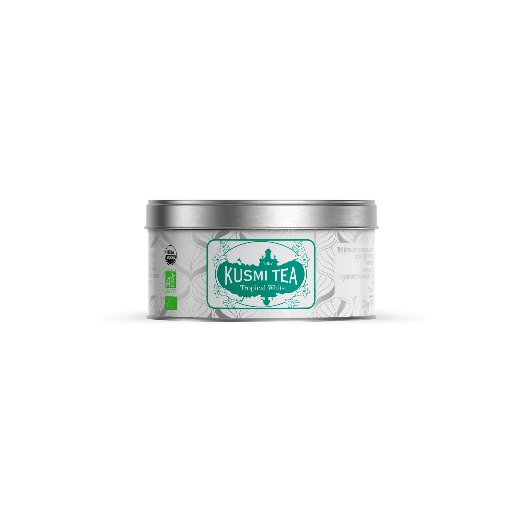 kusmi-tea-tropical-white-bio-t-bianco-mango-e-frutto-della-passione image 2