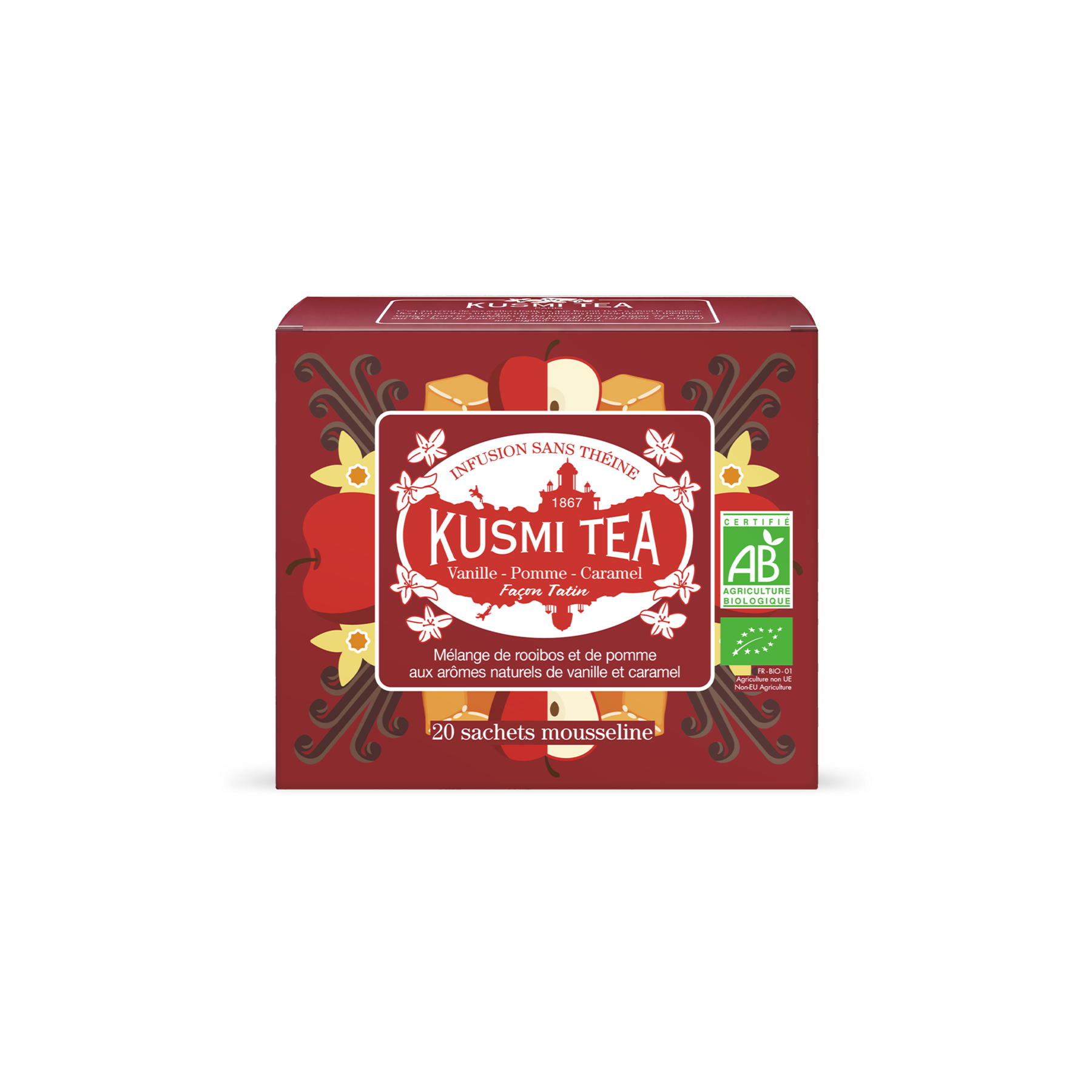 kusmi-tea-vaniglia-mela-caramello-stile-tatin-tisana-senza-teina image 5