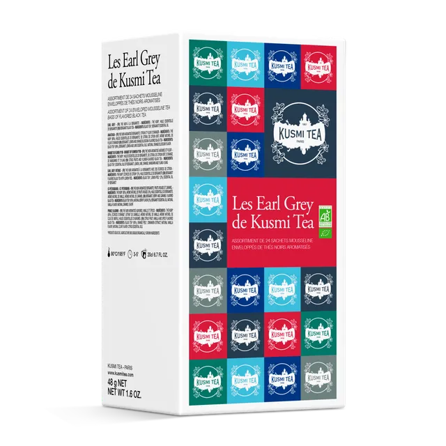 kusmi-tea-cofanetto-les-earl-grey-bio-4-t-neri-in-bustine image 1