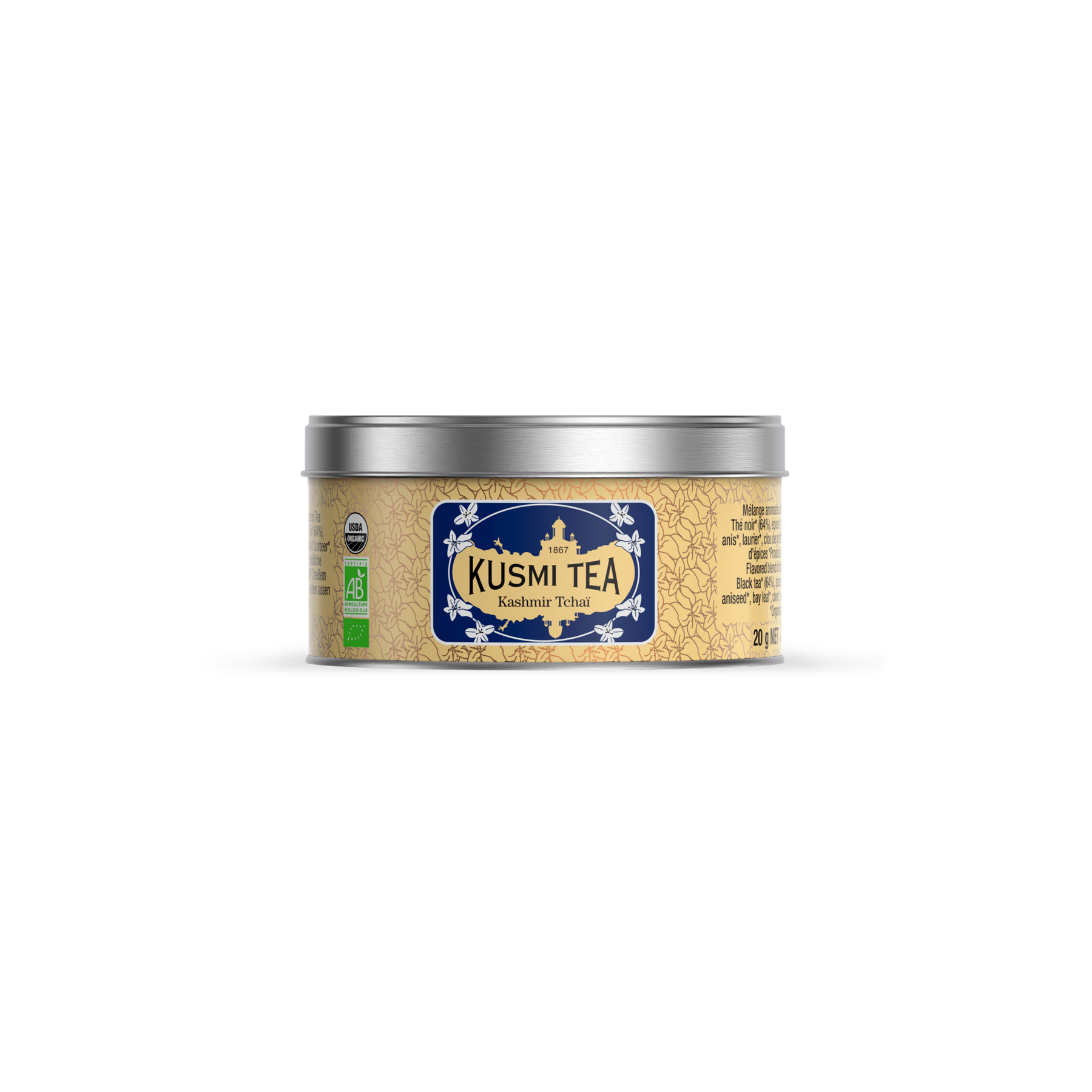 kusmi-tea-kashmir-tchai-t-nero-bio-speziato-chai image 1