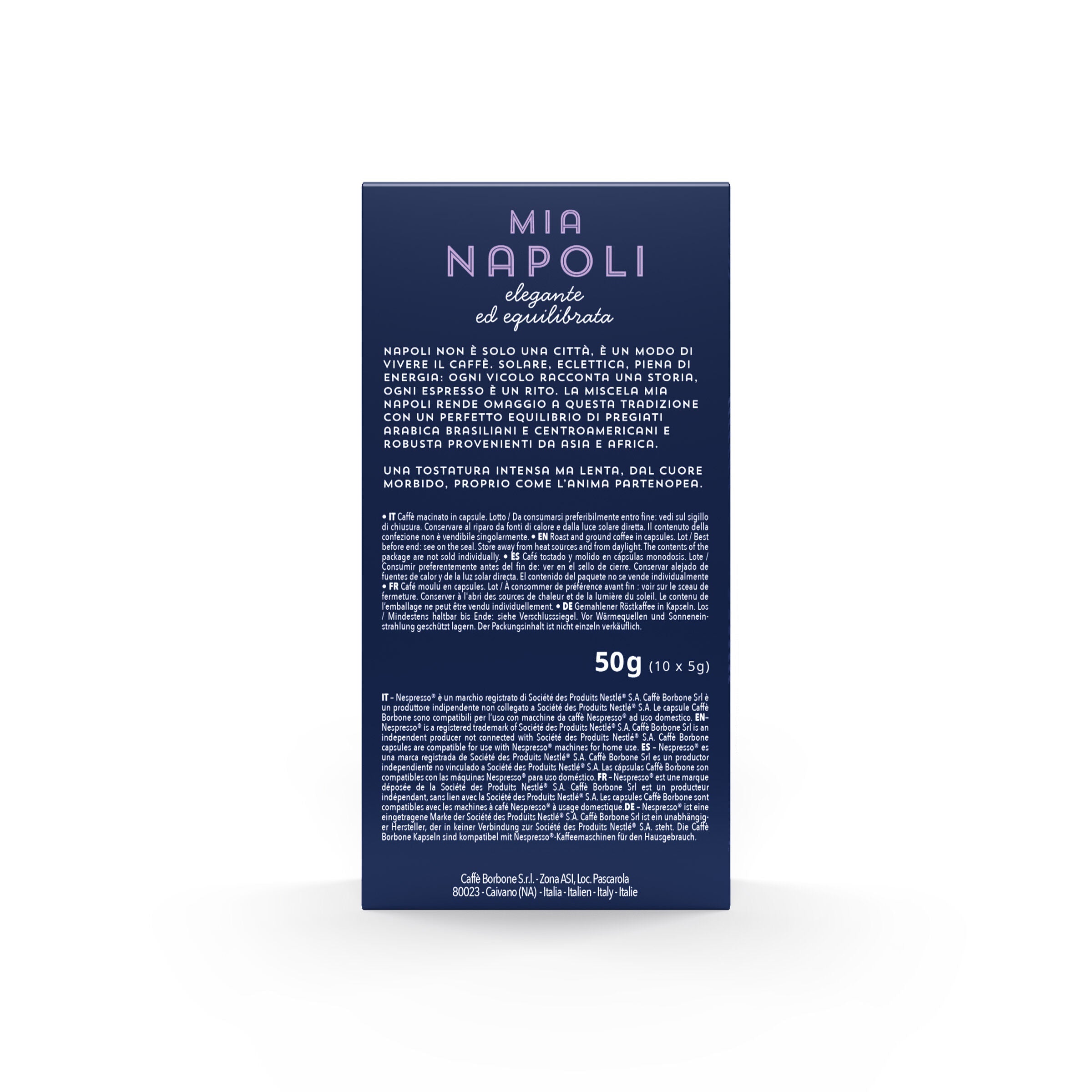caff-borbone-mia-napoli-oro-100-capsule-alluminio-compatibili-nespresso image 6