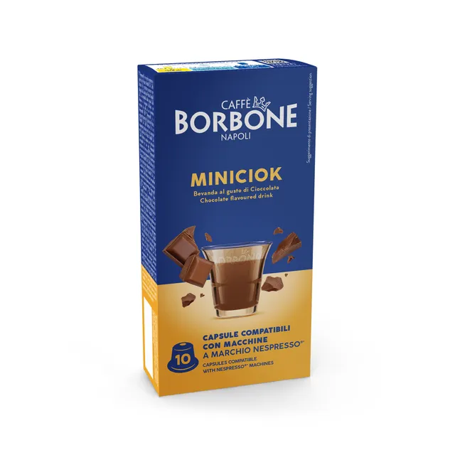 caff-borbone-miniciock-capsule-cioccolata-compatibili-nespresso image 1
