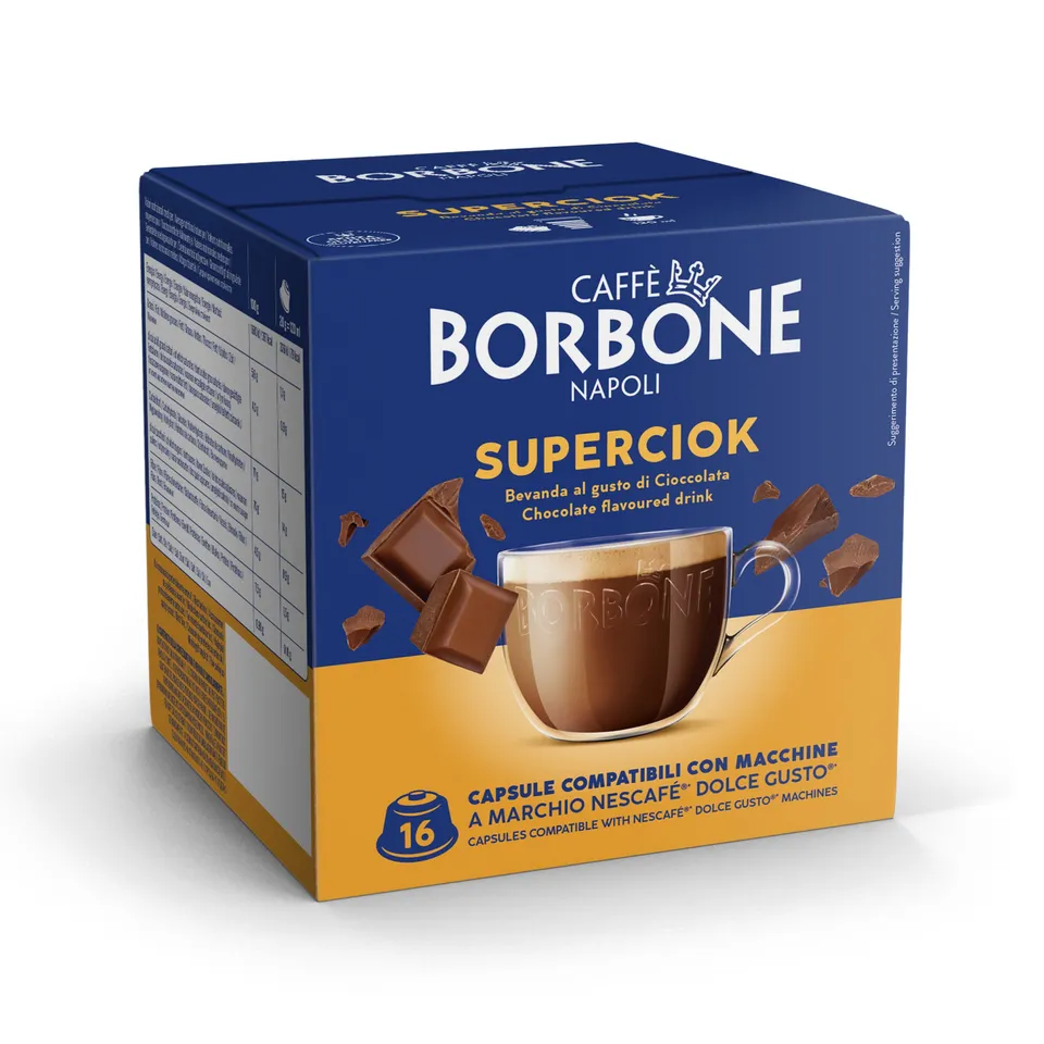caff-borbone-capriccio-superciok-gusto-cioccolata-capsule-compatibili-dolce-gust image 1