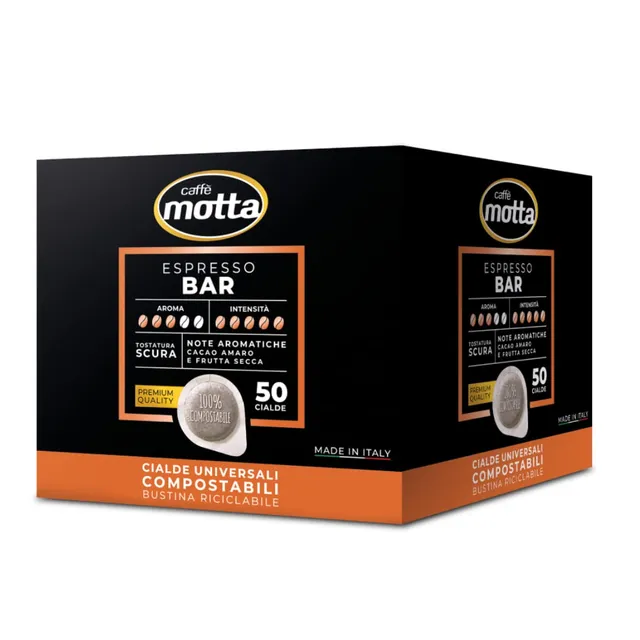 caff-motta-espresso-bar-cialde-ese-44-mm-compostabili-da-50 image 1