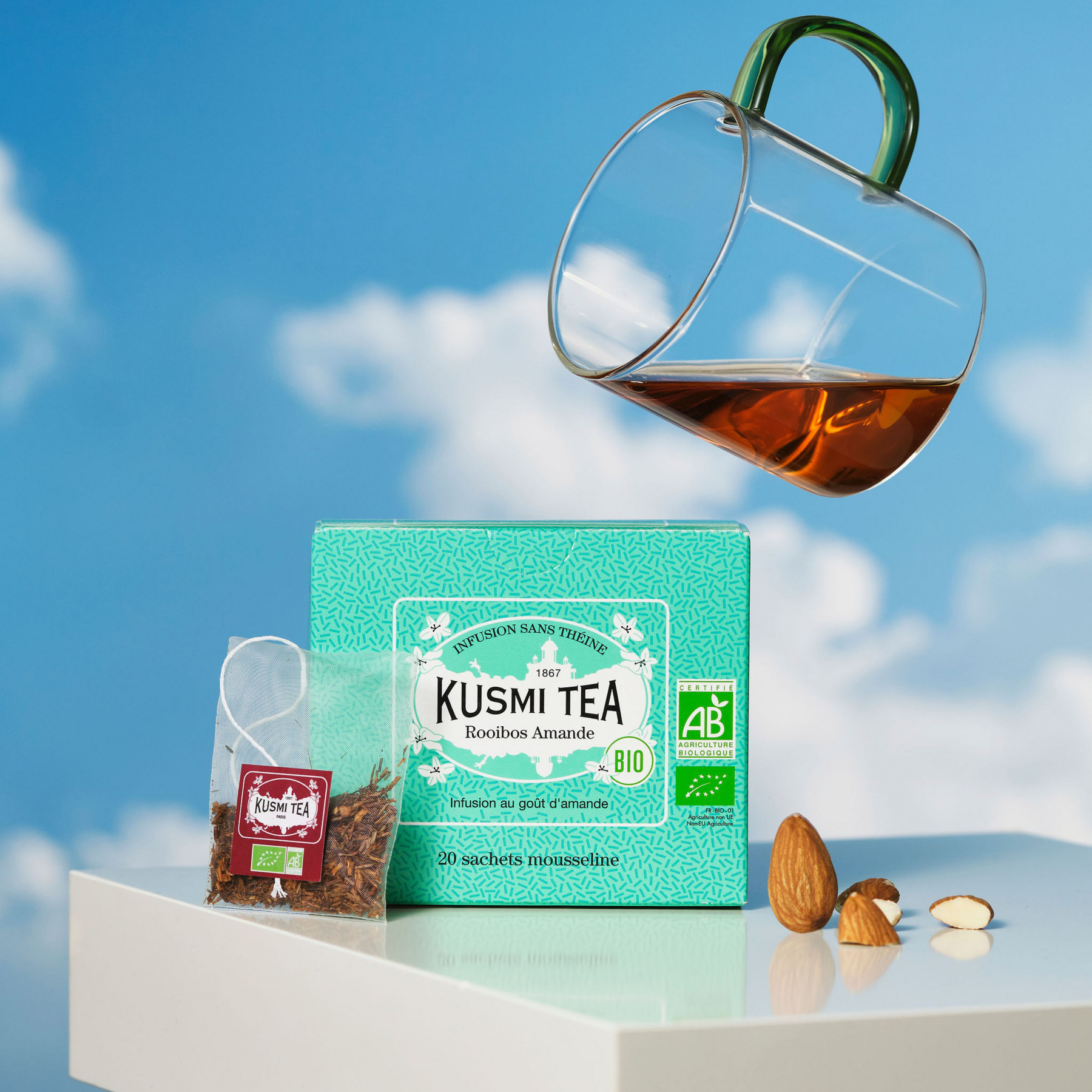 kusmi-tea-rooibos-mandorla-tisana-biologica-senza-teina image 2