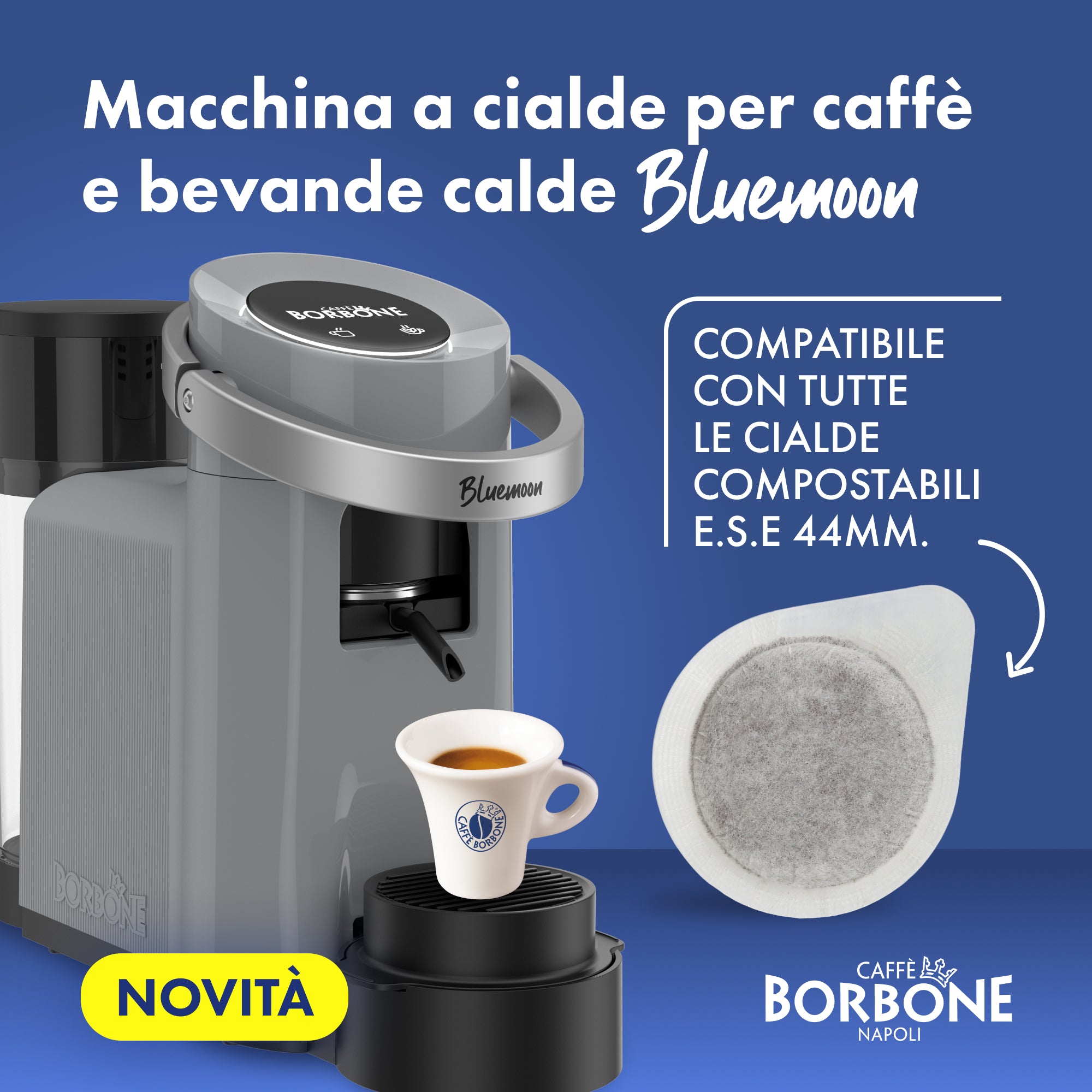 caff-borbone-bluemoon-grigia-macchina-per-cialde-caff-e-bevande image 5