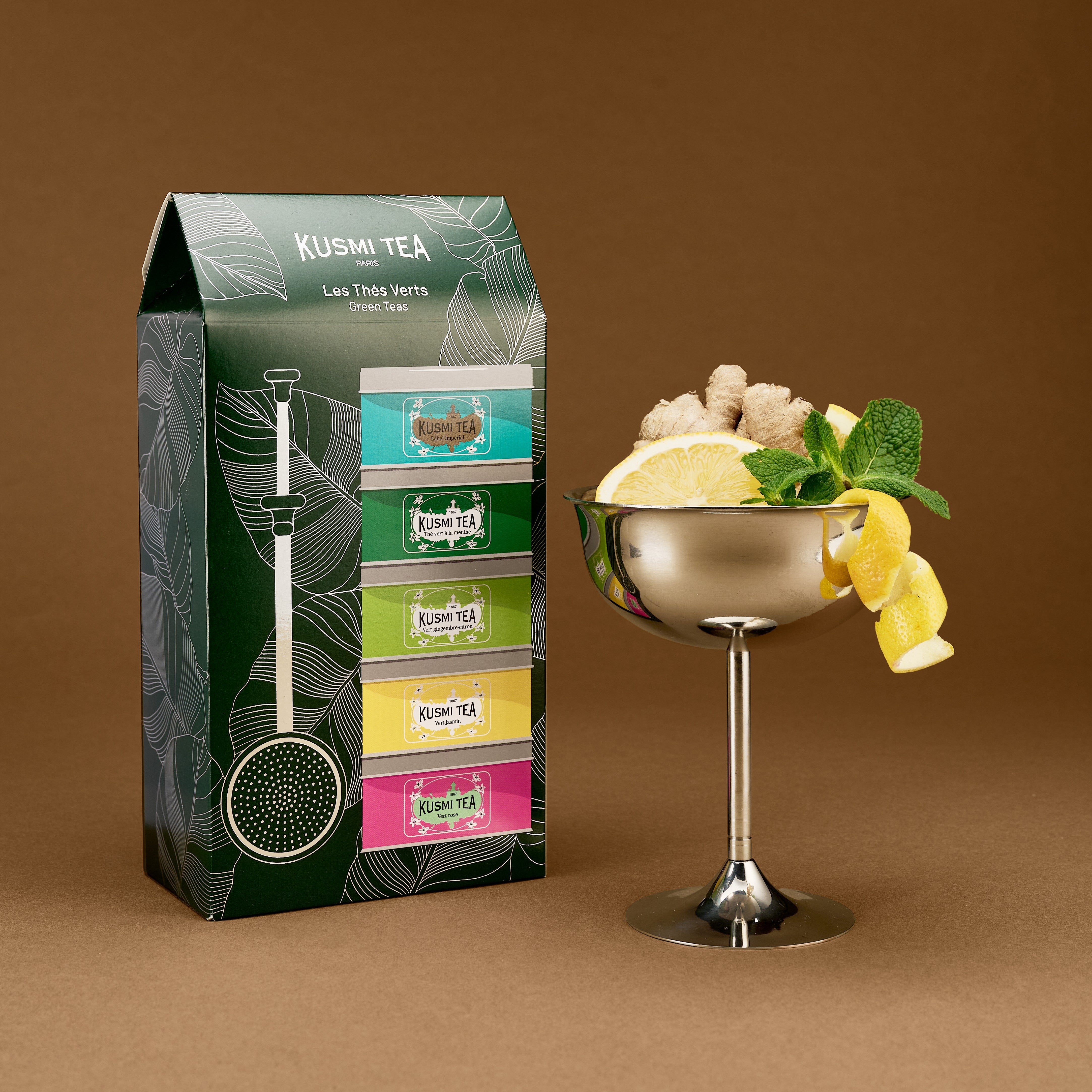 kusmi-tea-cofanetto-t-verdi-bio-con-infusore-5-miniature image 3