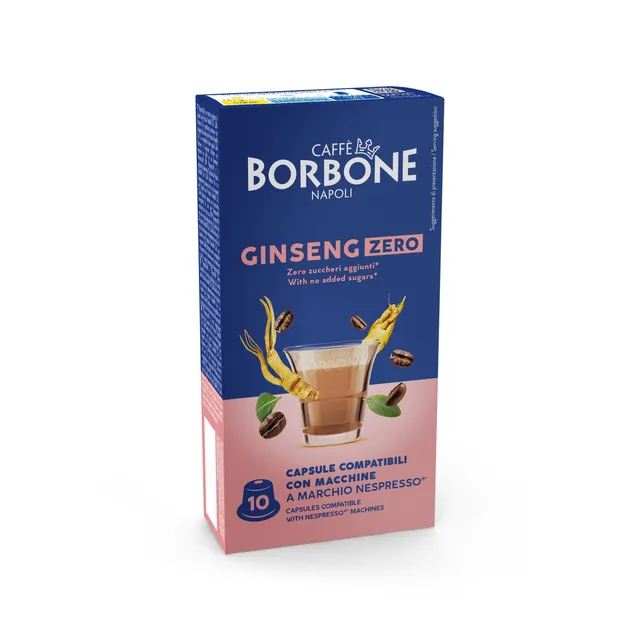 caff-borbone-ginseng-zero-capsule-compatibili-nespresso-senza-zuccheri image 1