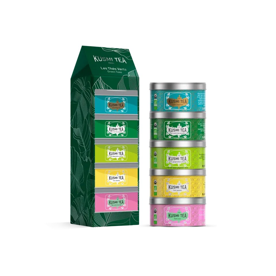 kusmi-tea-cofanetto-t-verdi-bio-5-miniature-sfuse image 1