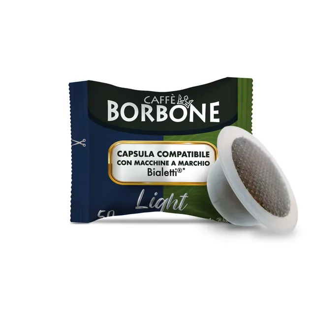 caff-borbone-miscela-light-50-blu-50-dek-capsule-compatibili-bialetti image 1