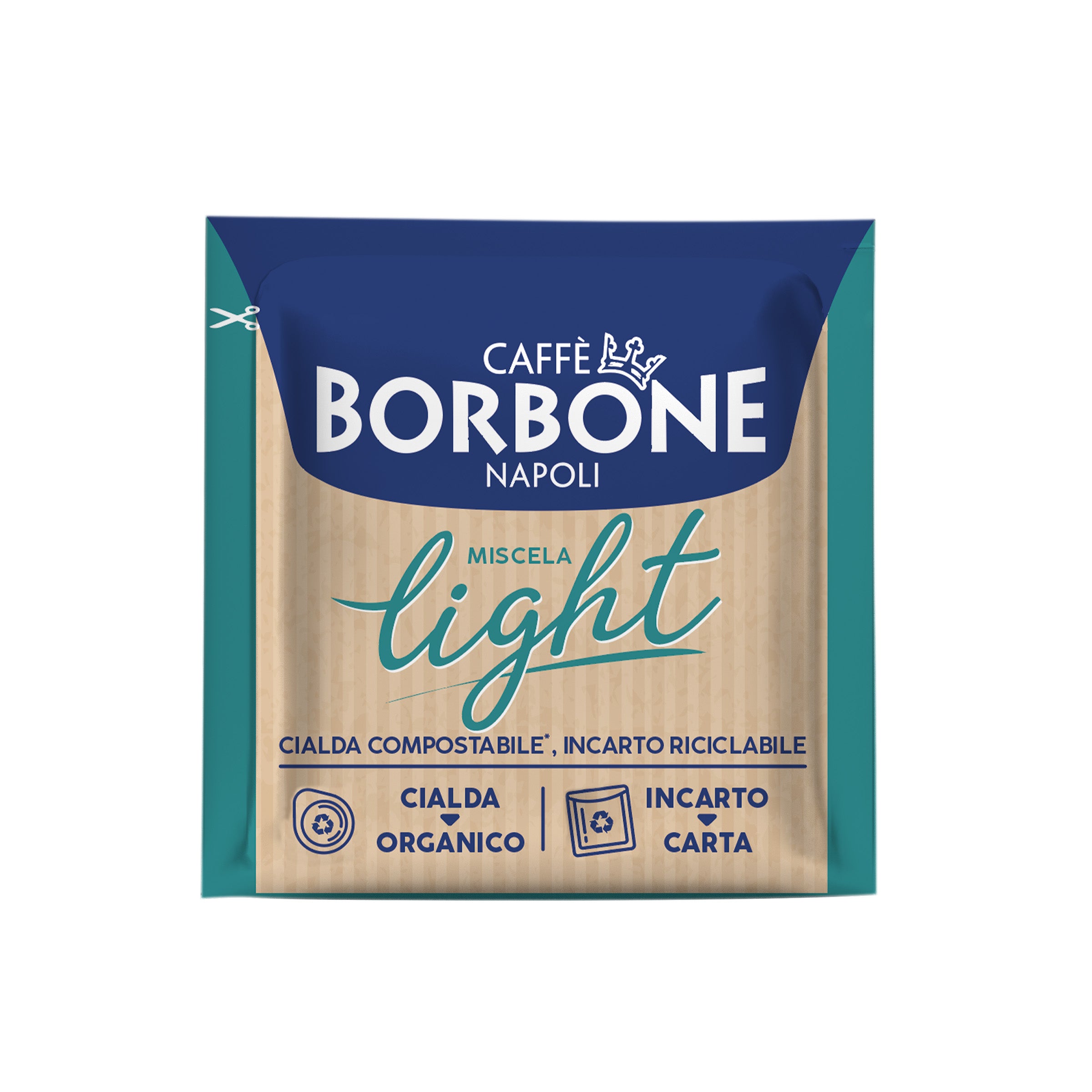 caff-borbone-miscela-light-50-blu-50-dek-50-cialde-ese-44-mm-compostabili image 2