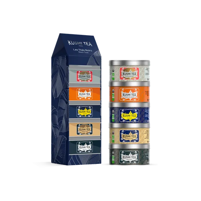kusmi-tea-cofanetto-t-neri-bio-5-miniature-sfuse-premium image 1