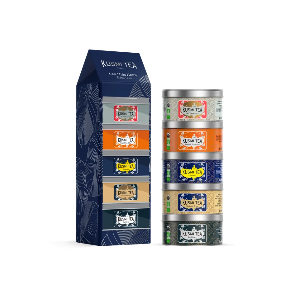 kusmi-tea-cofanetto-t-neri-bio-5-miniature-sfuse-premium image 1