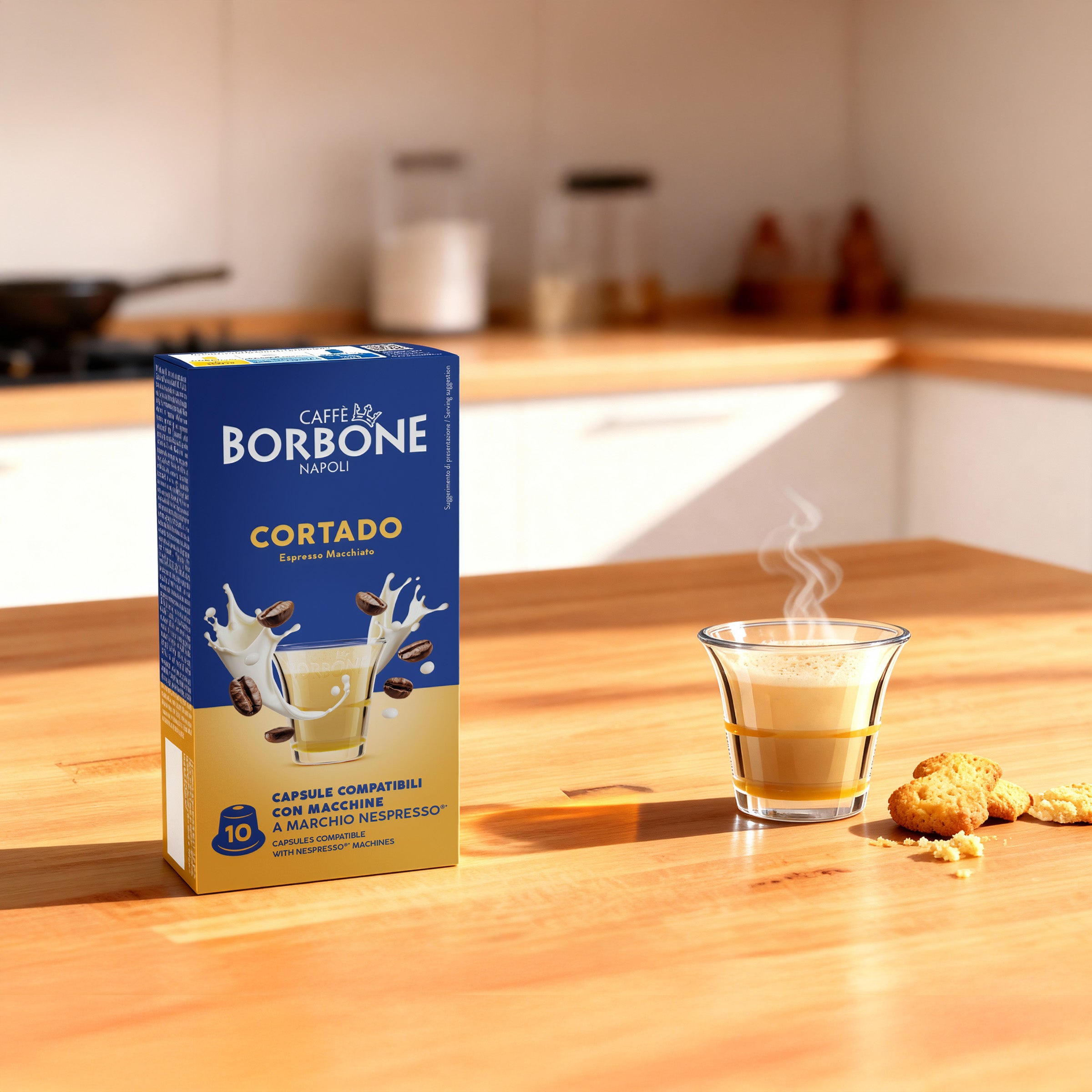 caff-borbone-capriccio-cortado-gusto-espresso-macchiato-capsule-compatibili-nesp image 3