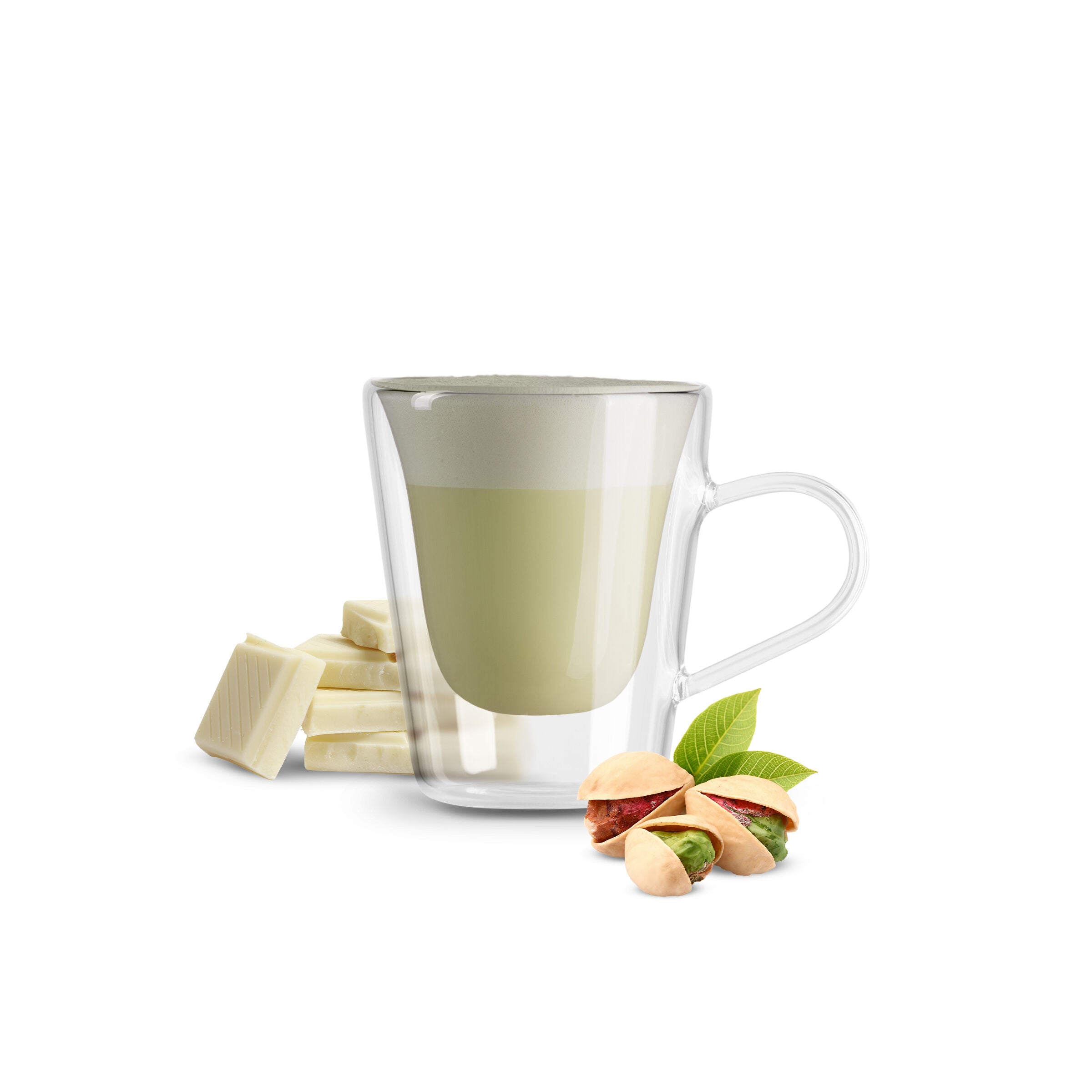 caff-borbone-pistacchio-capsule-compatibili-lavazza-a-modo-mio-cioccolata-bianca image 3