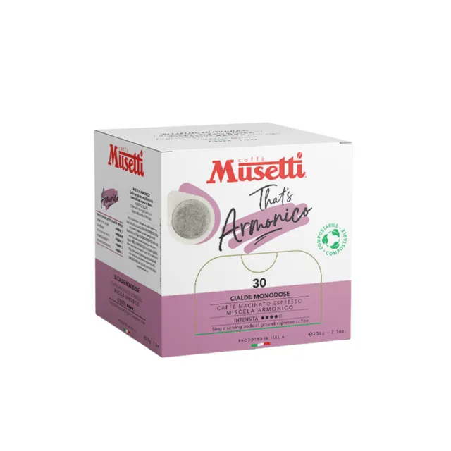 caff-musetti-armonico-30-cialde-arabica-e-robusta-intensit-4-5 image 1