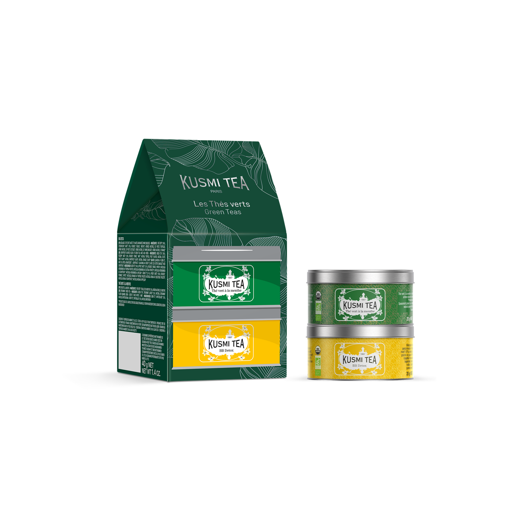 kusmi-tea-t-verdi-2-miniature-bio-sfusi-bb-detox-e-verde-aromatizzato image 1