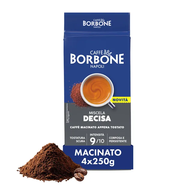 caff-borbone-miscela-decisa-caff-macinato-4x250g image 1