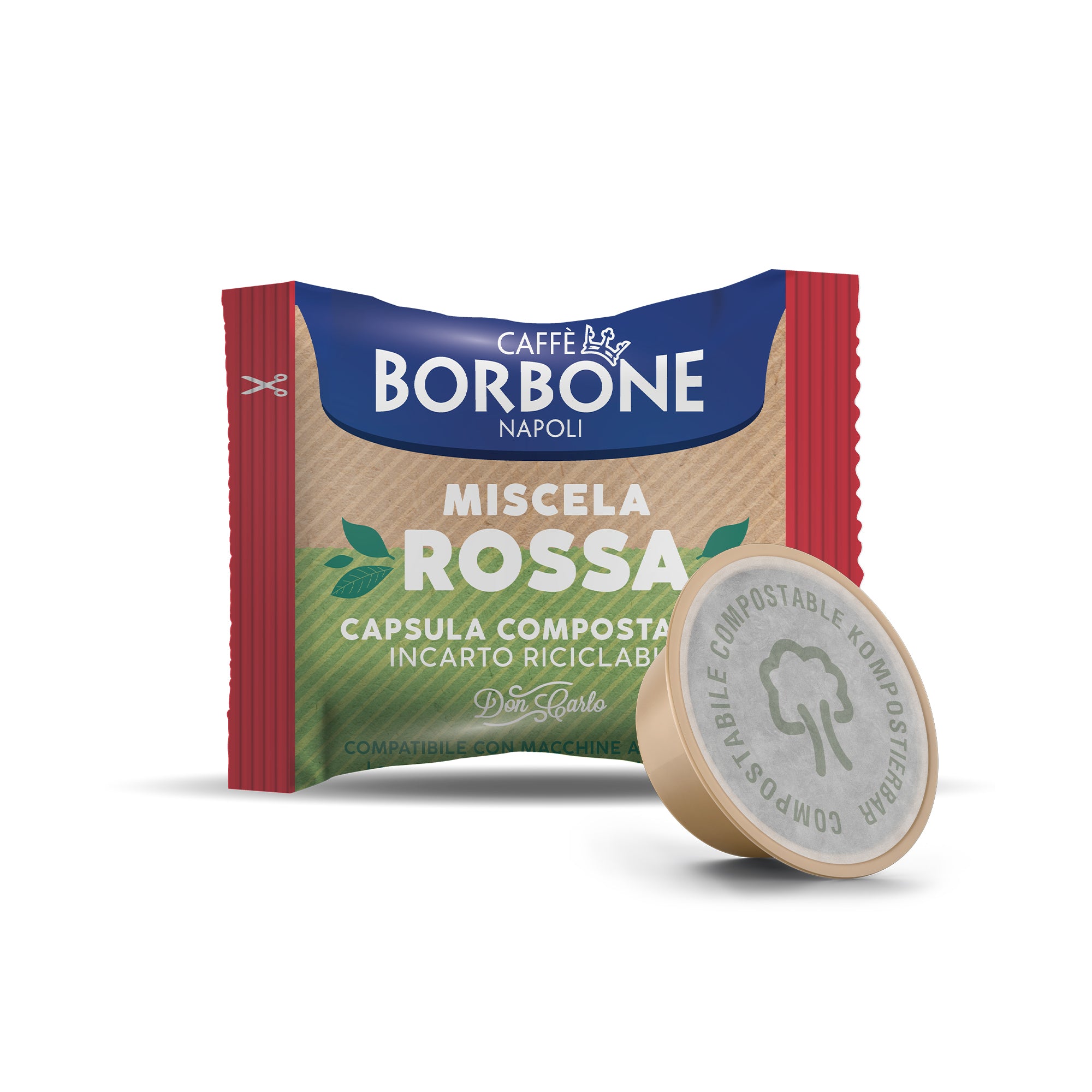 caff-borbone-don-carlo-miscela-rossa-capsule-compostabili-compatibili-lavazza-a- image 1