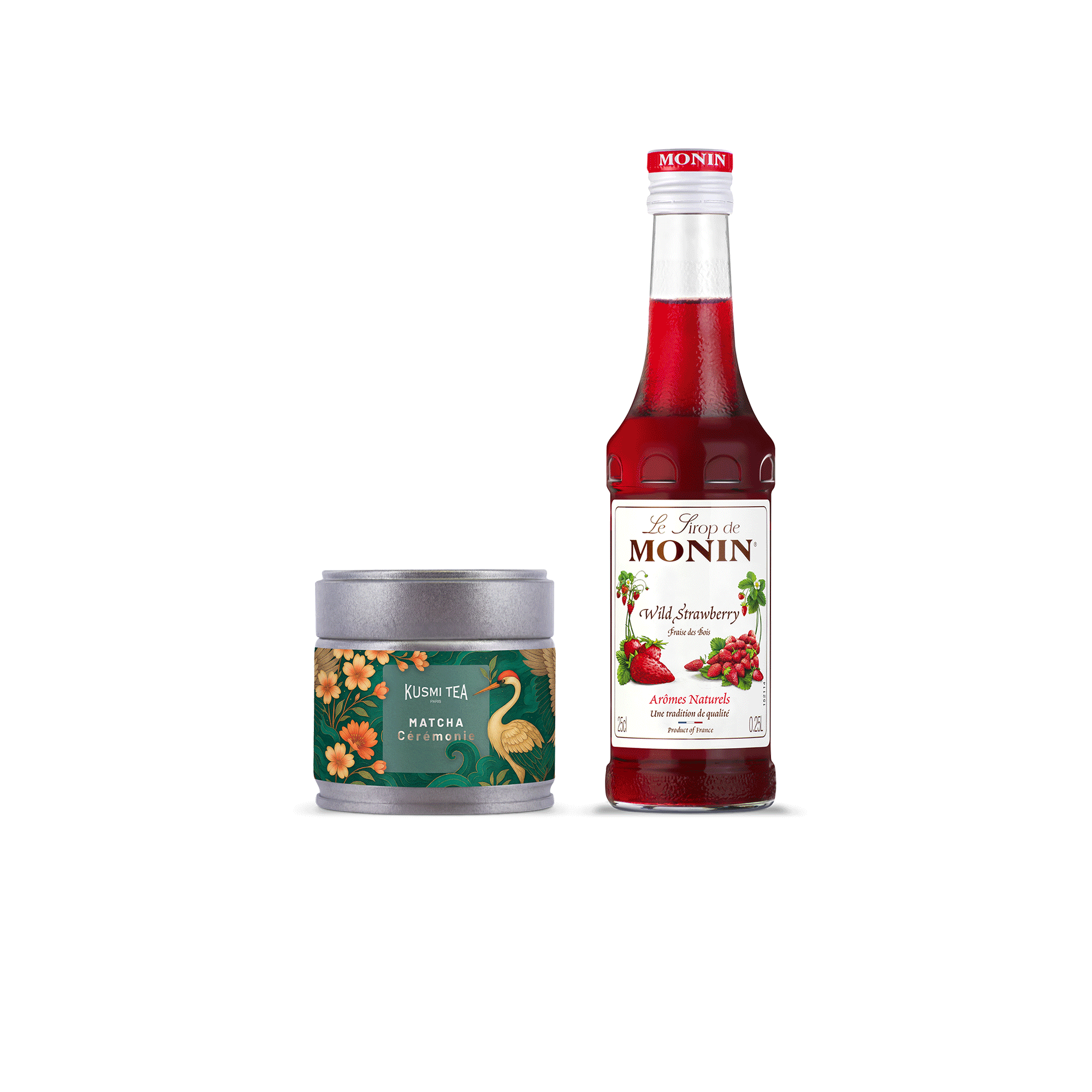kusmi-tea-kit-matcha-e-sciroppo-monin-matcha-30g-a-scelta image 1