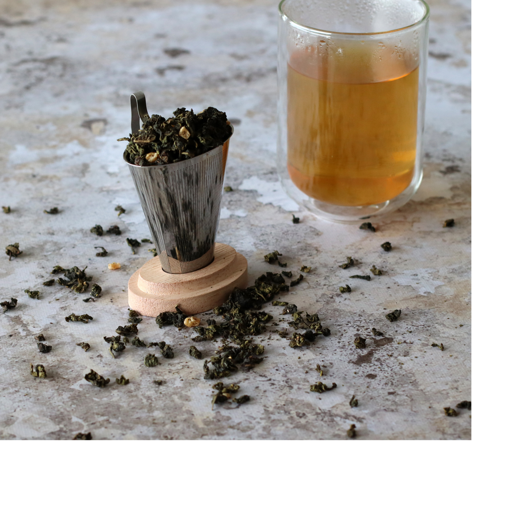 kusmi-tea-sven-infusore-per-t-in-acciaio-inox-con-supporto-in-legno image 2