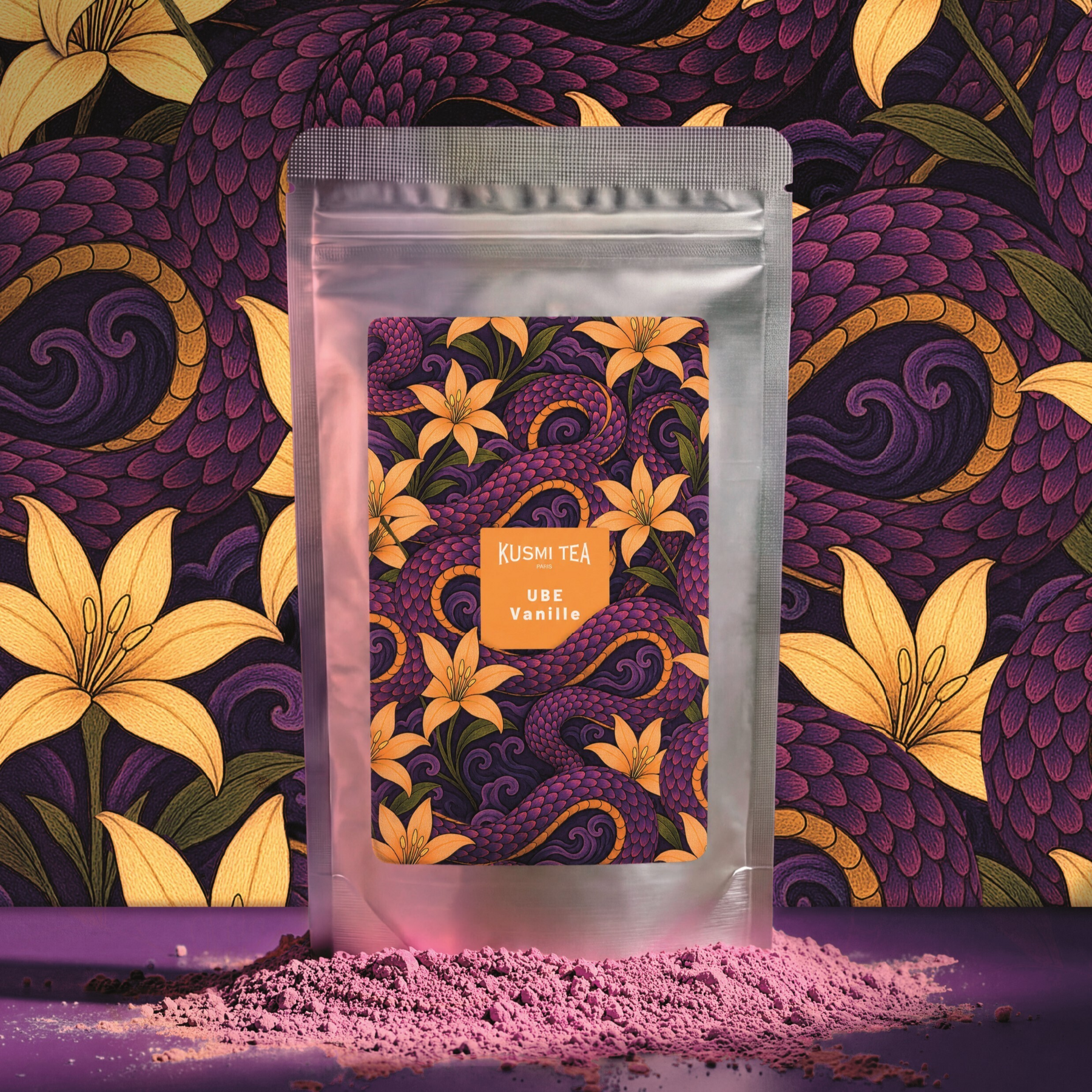 kusmi-tea-ube-vaniglia-polvere-senza-teina image 2