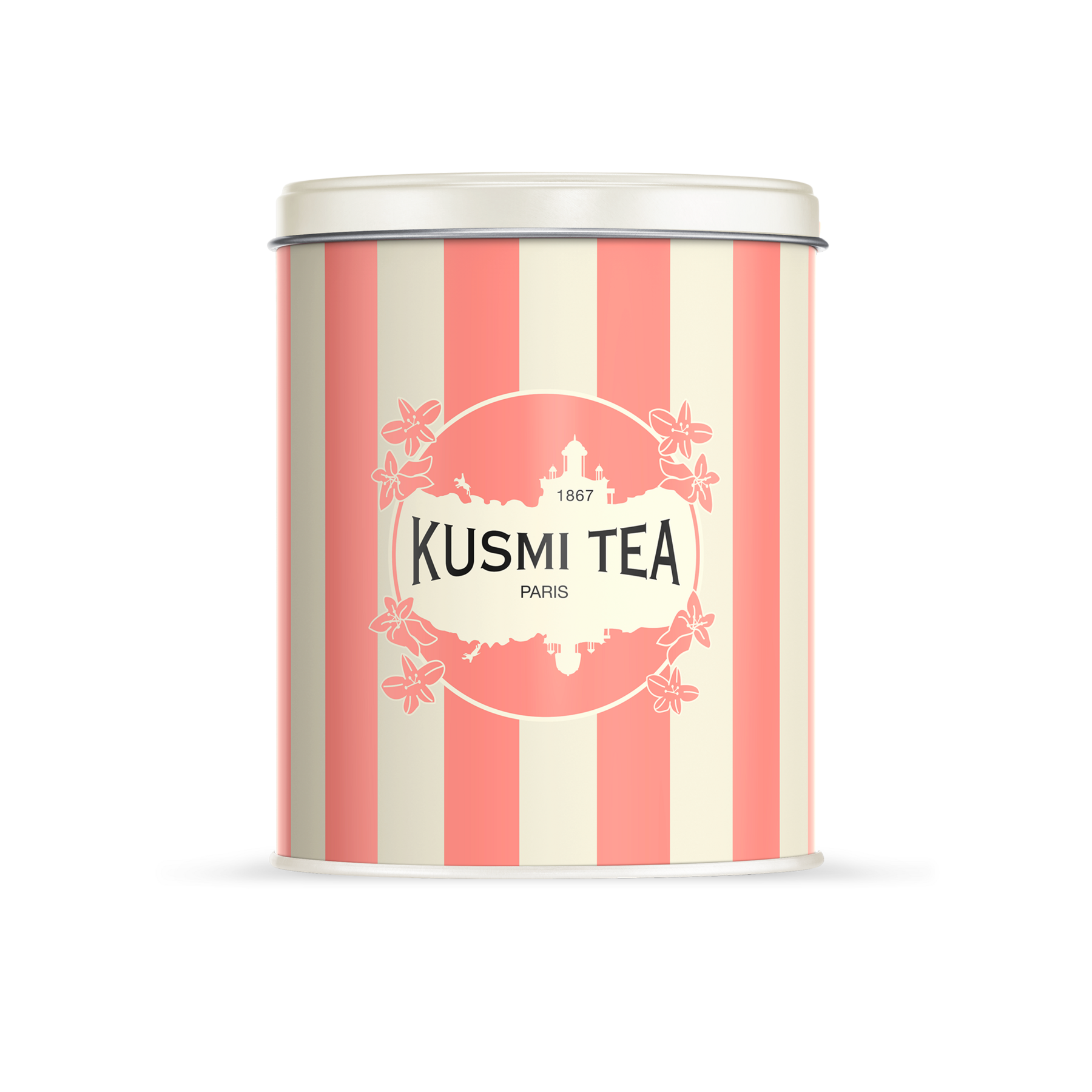 kusmi-tea-scatola-per-t-da-ricaricare-300-g-barattolo-metallo-impilabile image 2