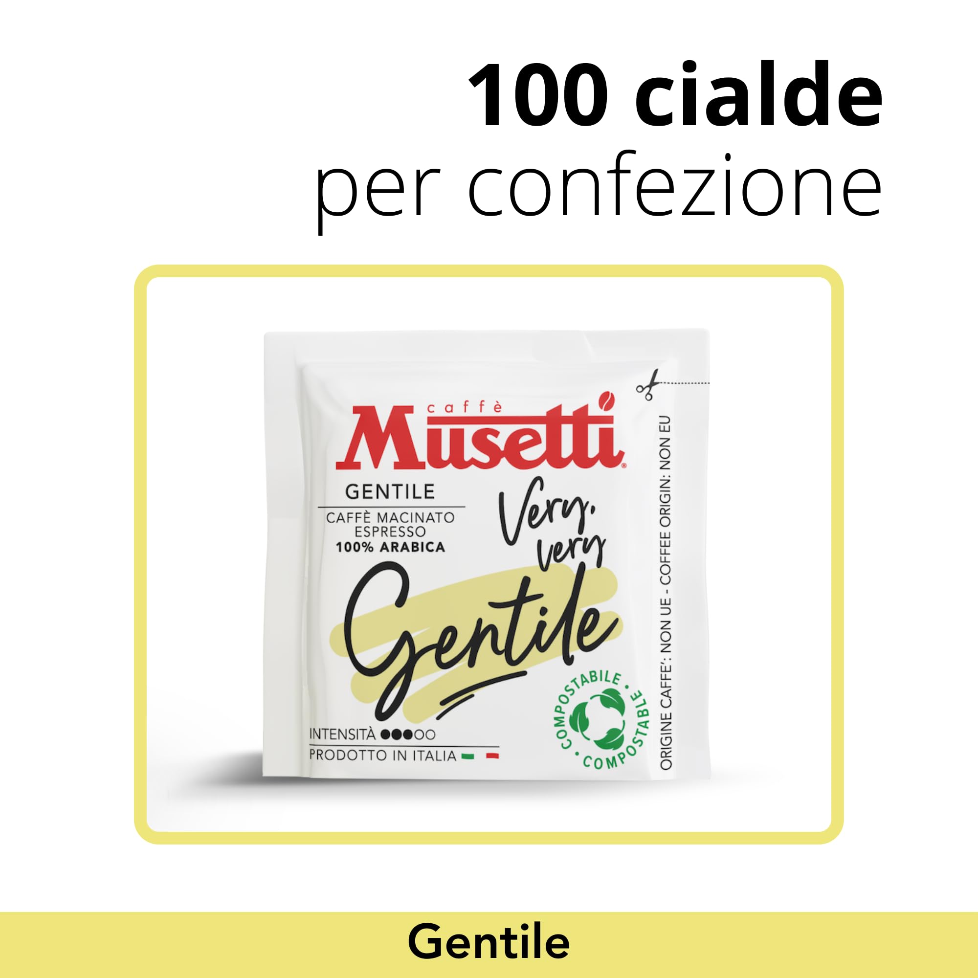 caff-musetti-gentile-100-arabica-100-cialde-ese-intensit-3-5 image 6
