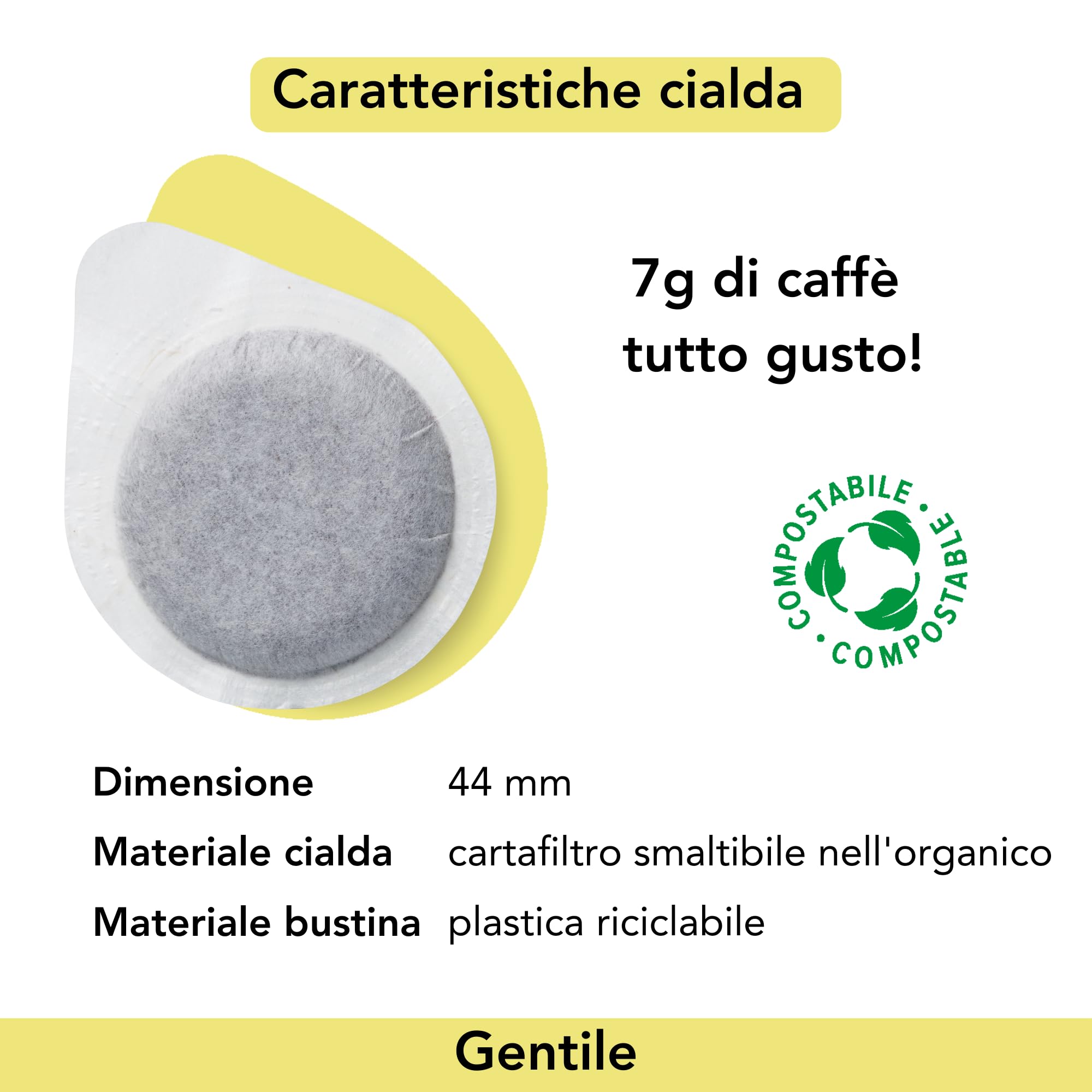 caff-musetti-gentile-30-cialde-100-arabica-intensit-3-5 image 5