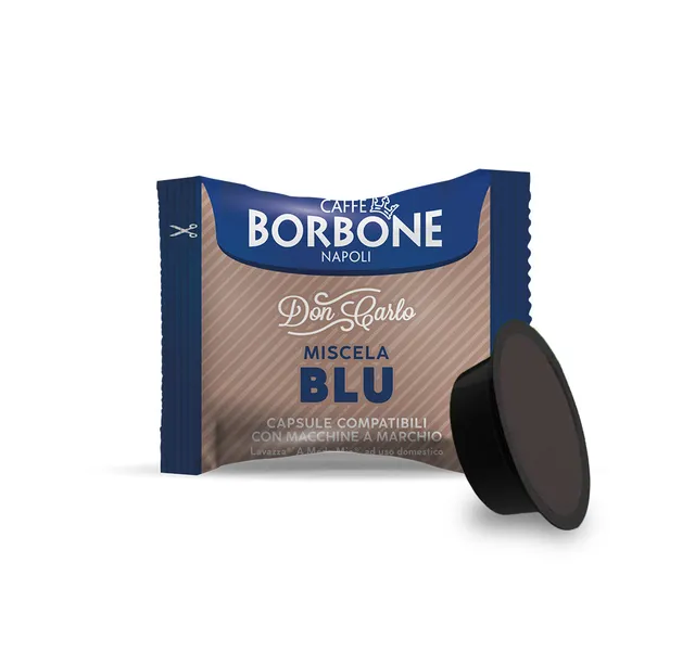 caff-borbone-miscela-blu-capsule-compatibili-don-carlo-caffitaly-a-modo-mio image 1