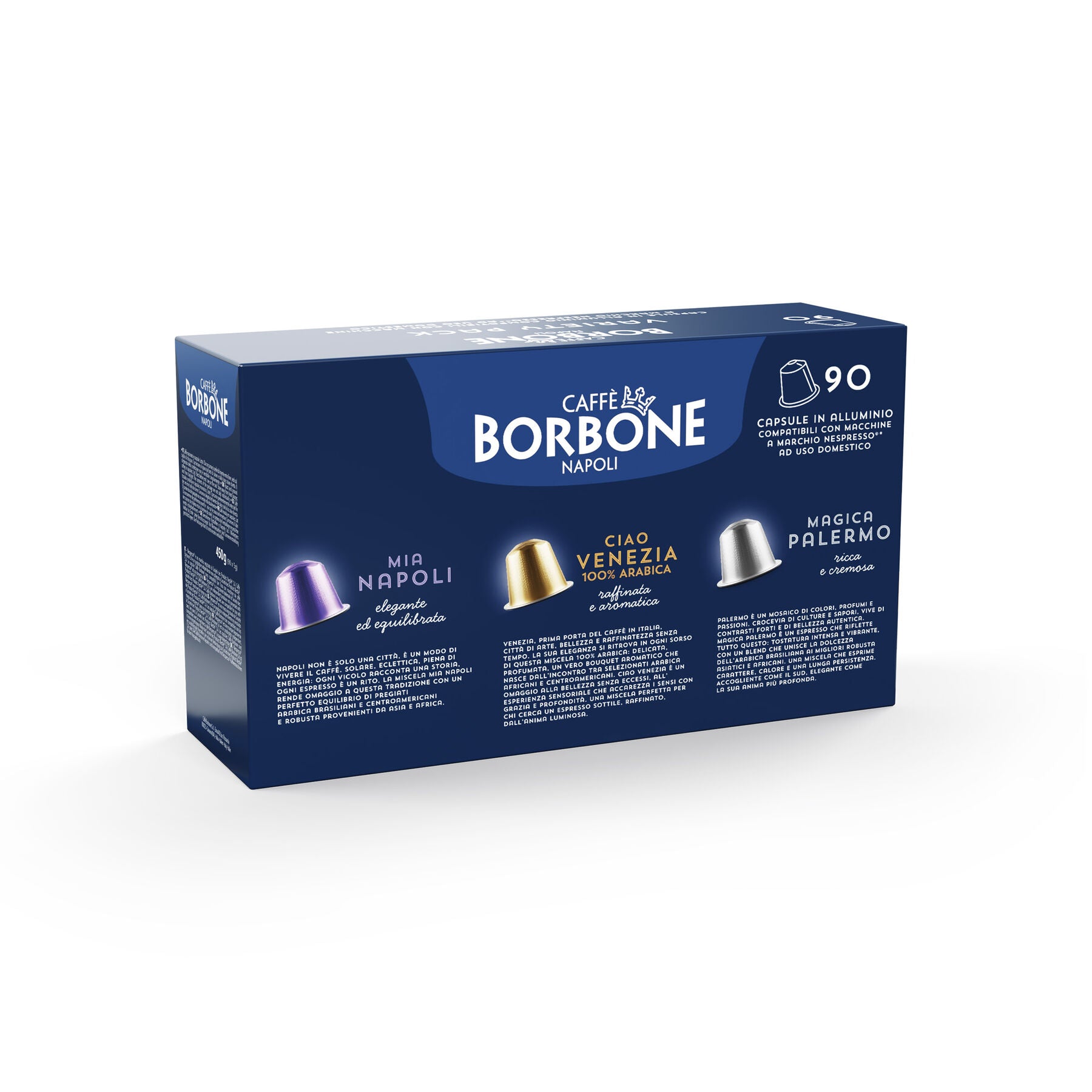 caff-borbone-ciao-venezia-in-alluminio-capsule-compatibili-nespresso image 3