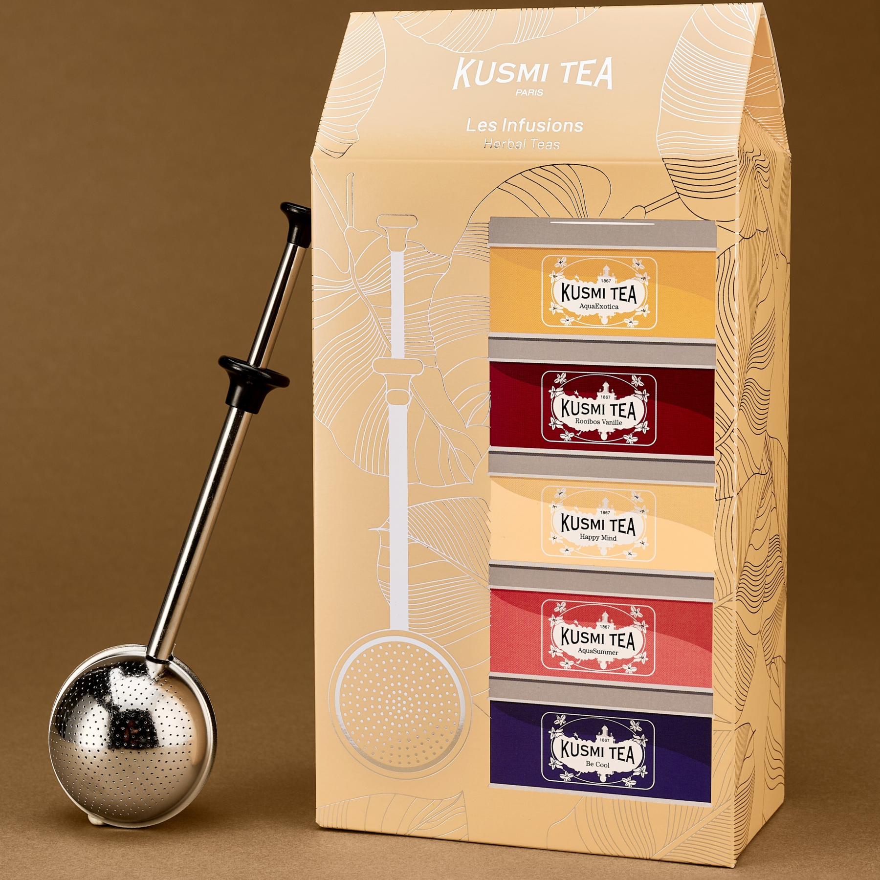 kusmi-tea-t-totem-infusore-da-t-in-acciaio-inox-con-manico image 2