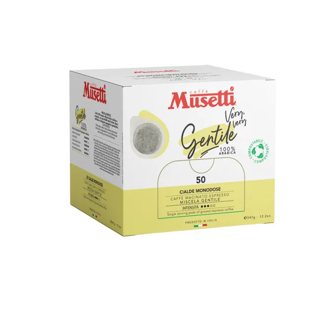 caff-musetti-miscela-gentile-100-arabica-50-cialde image 1