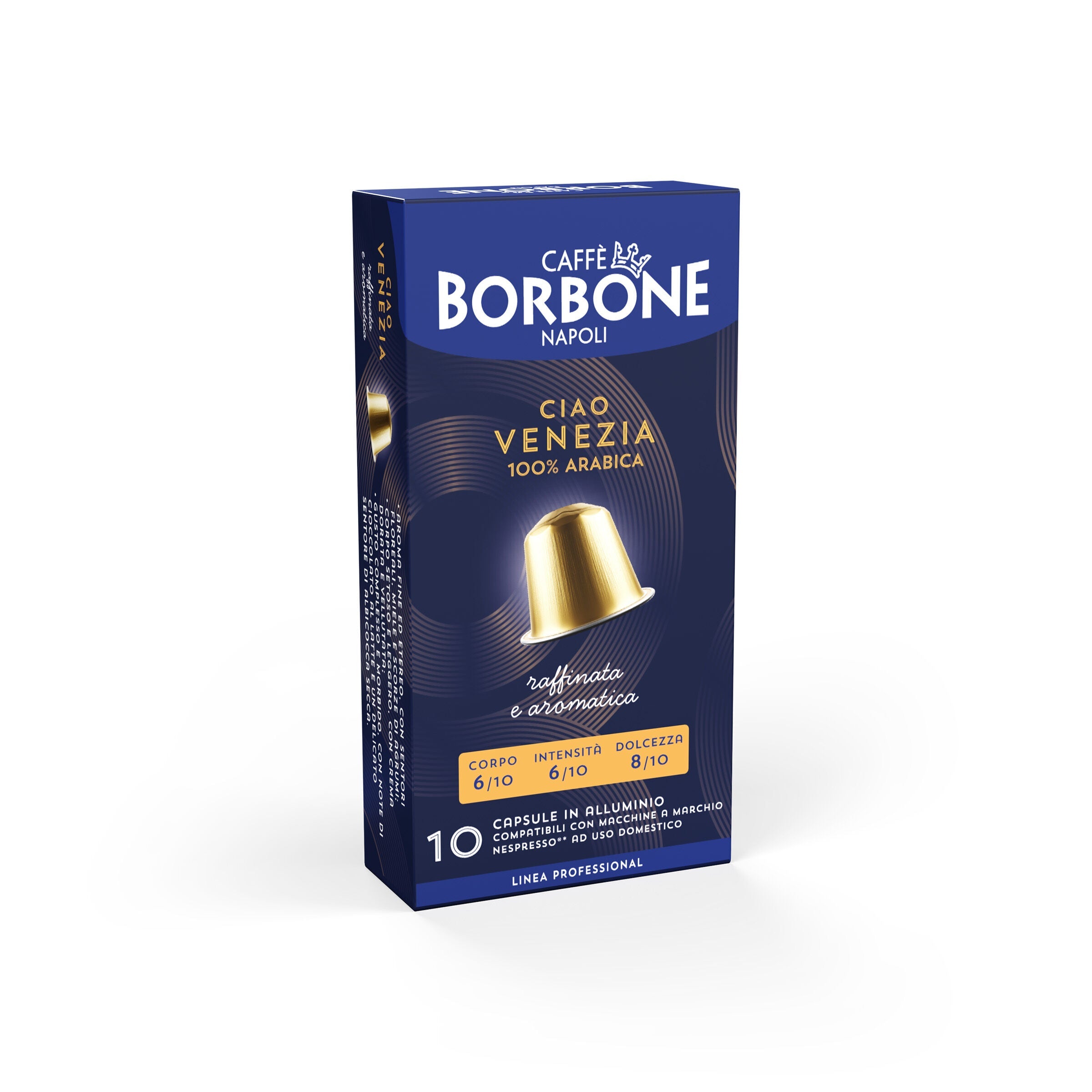 caff-borbone-ciao-venezia-100-capsule-alluminio-compatibili-nespresso image 5
